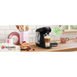 Καφετιέρα - BOSCH - TAS109E - Tassimo Happy - 1400 W - 0.7 L - Μαύρο / Κρέμα (CDBOS4242005523115-el)