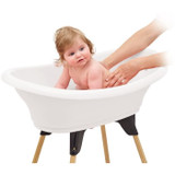 THERMOBABY TUB KIT VASCO Λευκός κρίνος της κοιλάδας: μπανιέρα + πόδια + σωλήνας αποστράγγισης (CDTHE3023190010465-el)