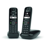 Σταθερό τηλέφωνο GIGASET AS690 Duo Μαύρο (CDGIG4250366854649-el)