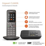 GIGASET Σταθερό τηλέφωνο CL 660 A Ανθρακί (CDGIG4250366853550-el)