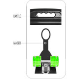 STAMP Skateboard 24 x 7 SKIDS CONTROL με χειρολαβή και φωτιζόμενες ρόδες (CDSTA3496271233105-el)