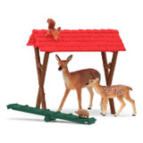 Καλύβα με ζώα του δάσους, Schleich 42658 Σεντούκι με κόσμο της φάρμας, για παιδιά από 3 ετών (CDSCH42658-el)