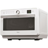 Whirlpool JT469WH - Φούρνος μικροκυμάτων Chef's jet - 33 L - 6th SENSE COMBI CRISP Steam - Ανοξείδωτη κοιλότητα - περιστρεφόμενη βάση 36 cm - Λευκό (CDWHI8003437859281-el)