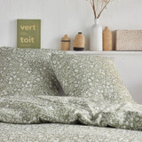 Σετ κλινοσκεπασμάτων - TODAY Crazy - Floral print - 2 άτομα - 220 x 240 cm - Πράσινο (CDTOD3574641289027-el)