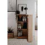Satos ντουλάπι παπουτσιών - Artisan δρυς - 100 x 110 x 34 cm - Χωρητικότητα 12 ζευγάρια (CDAUC1709606433094-el)