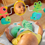 Bright Starts Transat Playful Paradise, καταπραϋντικές δονήσεις, διαδραστικά παιχνίδια, 0-6 μηνών (CDBRI0074451130708-el)