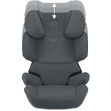 CYBEX Solution X i-Fix Booster Seat - Cobblestone Grey (CDCYB4063846375332-el)