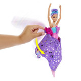 Barbie-Από χορεύτρια σε πεταλούδα-2 σε 1 κούκλα μεταμόρφωσης HXJ10 (CDMATHXJ10-el)