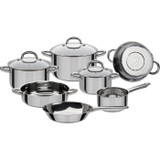 GSW Montreal - Stainless Steel Cookware Set 10 Pieces - All heat sources including induction (CDGSW4005643990097)