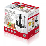 Royalty Line RL-ESMS800BLK: Σετ μπλέντερ χειρός 3-σε-1 - Χτύπημα με σύρμα, μπλέντερ βύθισης, τεμαχιστής - Μαύρο (MYRL-SMS800_BLK-el)
