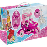 DISNEY PRINCESSES Inline Skates Ρυθμιζόμενο 27-30 2in1 Triskate (CDSTAJ100830-el)