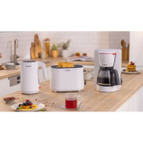 Τοστιέρα - BOSCH - TAT2M121 MyMoment - Λευκό - 2 φέτες - αυτόματη κεντράρισμα ψωμιού - λειτουργίες απόψυξης και αναθέρμανσης (CDBOS1708476119189-el)