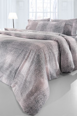 Σετ 4τμχ Σεντόνια Elissa Melanze Flannel με Λάστιχο 165x200+35 (VAM6897-el)