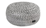 Cotton Pulse Ottoman Grey 50x25 (VAM4142)