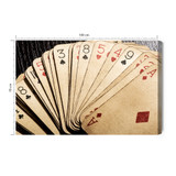 Canvas print Old Deck Top View (DOLB-4290-C-el)