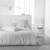 TODAY ESSENTIAL CHARG - 140 x 200+30 cm - 2 άτομα - 100% UNE COTTON - CHALK (CDTOD3574643501028-el)