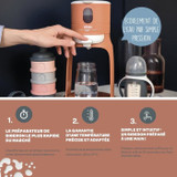 BEABA, Bib espresso, θερμαντήρας μπουκαλιών/μικρές γλάστρες, Terracotta (CDBEA3384349117153-el)