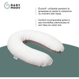 Babymoov μητρότητας μαξιλάρι doomoo Buddy Risotto Taupe Risotto Taupe (CDBAB3661276171190-el)