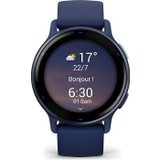 Εξυπνο ρολόι GPS - GARMIN - Vivoactive 5 - WiFi - 30,4 mm (1.2) - Μπλε μεταλλικό με μπλε λουράκι (CDAAAAL87581-el)