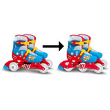 Δύο σε ένα πατίνια Inline - PAW PATROL - PAT PATROUILLE - 3 τροχοί - Τρία πατίνια και ρολό σε λινό - Ρυθμιζόμενο μέγεθος 27-30 (CDPAW3496274503014-el)