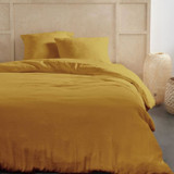 Σετ κλινοσκεπασμάτων - TODAY - 123669 - 2 άτομα - 260x240cm - Απλή βαμβακερή γάζα - Χρώμα ώχρας (CDTOD3574641236694-el)