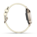 Smartwatch - GARMIN - Lily 2 - 25.4 x 21.3 mm - Κρεμώδης χρυσός με λευκό λουράκι καρύδας (CDGAR0753759324711-el)