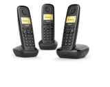ΑΣΥΡΜΑΤΟ ΤΗΛΕΦΩΝΟ GIGASET A170 TRIO ΜΑΥΡΟ (L36852-H2802-D211) (RM4250366851853-el)