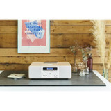 Thomson MIC201IBT Micro HiFi System - Bluetooth - Ραδιόφωνο - CD - MP3 - USB - Λευκό + Επαγωγή (CDTHO3499550368215-el)