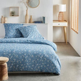Σετ κλινοσκεπασμάτων - TODAY Crazy - Floral print - 2 άτομα - 220 x 240 cm - Μπλε (CDTOD3574641289041-el)