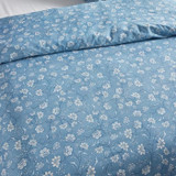 Σετ κλινοσκεπασμάτων - TODAY Crazy - Floral print - 2 άτομα - 220 x 240 cm - Μπλε (CDTOD3574641289041-el)