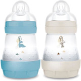 Σετ 2 μπιμπερό - MAM - Easy Start - Anti-colic - 160 ml - Ροή θηλών 1 - Ωκεανός + Αμμος (CDMAM9001616836503-el)