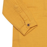 OrganicEra Organic Muslin Boy's Bodysuit Shirt, Μουστάρδα 12-18M (ORD8684166168488-el)