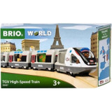 BRIO World - TGV INOUI SNCF 37 cm - Ξύλινα παιχνίδια με τρένο - Ηλικίες 3 ετών - 36087 (CDRAV7312350360875-el)