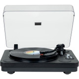 Bluetooth vinyl turntable - THOMSON - TT650BT - USB recording - 2 speakers - Black (CDTHO3499550388121)
