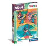 CLEMENTONI - 104 τεμάχια - Stitch (CDCLE8005125250424-el)