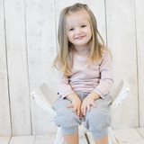 OrganicEra Organic Baby L/S Tshirt, Rose 0-3M (ORD8684166163636-el)
