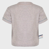 OrganicEra Organic Baby S/S T-shirt, ροζ ριγέ 0-3M (ORD8684166164640-el)