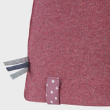 OrganicEra Organic Baby S/S T-shirt, Μπορντώ 0-3M (ORD8684166164527-el)