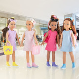 Valentine Shopping Box COROLLE GIRLS - κούκλα μανεκέν - 6 αξεσουάρ - 28 cm - Ηλικία 4 ετών (CDCOR4062013600079-el)