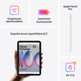 APPLE iPad mini (2024) - 8.3'' - WiFi - 128 GB - Μπλε (CDMXN73NFA-el)