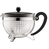 BODUM CHAMBORD Acrylic filter teapot 1.3 l Black (CDBOD0727015211091)