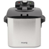 Hkoenig DFX500 - Ηλεκτρική φριτέζα - 3 L - 2200W - Ρυθμιζόμενη θερμοκρασία - Ανοξείδωτο σώμα - Αφαιρούμενο καλάθι (CDAUC3760124954845-el)