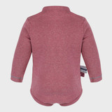 OrganicEra Organic Baby L/S Bodysuit, Μπορντώ 0-3M (ORD8684166163278-el)