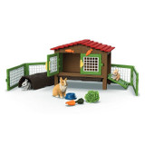 Σετ για κουνέλι, SCHLEICH 42728 Farm World, Από 4 ετών και πάνω (CDSCH42728-el)