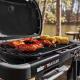 Μπάρμπεκιου αερίου - WEBER - Traveler Compact - Μαύρο - Αναδιπλούμενο καροτσάκι - 2,2 kW (CDWEB1705338719792-el)