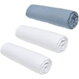 Σετ 3 τεμαχίων Today Essential - 140 x 190 cm - 2 άτομα - 100% βαμβάκι - Χρώμα Κιμωλίας / Denim (CDTOD3574641214685-el)