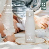 Moov & Feed φορητός θερμαντήρας μπιμπερό - BABYMOOV - 340ml - ορυκτό μπεζ - Ρύθμιση θερμοκρασίας - Διατηρεί ζεστό (CDBBM3661276184398-el)