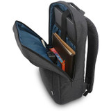 Lenovo Casual B210 Backpack - Waterproof - 15.6 - Charcoal Black - Adjustable Strap - Padded Back (CDLEN0191999684750)