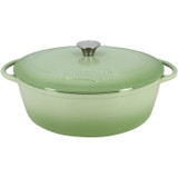 Casserole - MENASTYL - 6020075 - Round - Enameled cast iron - Green - 7 liters (CDMEN1709080695284)