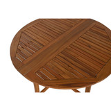 Τραπεζαρία Home ESPRIT Καφέ Φυσικό ξύλο ακακίας 110 x 110 x 74 cm (BIGS3059880-el)